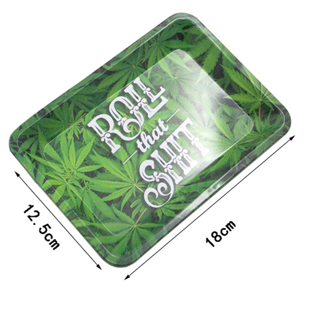180 125mm Pink Girly Metal Rolling Tray Tobacco Herb Trays Smoking Accessories Rolling Tool 420 Leaves 4 - Rolling Tray Shop