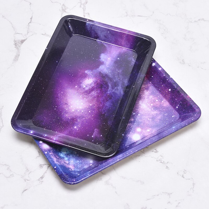 180 125mm Rolling Tray Metal Weed Accessories Tin Tobacco Storage Tray Cigarette Container Smoking Accessories 3 - Rolling Tray Shop