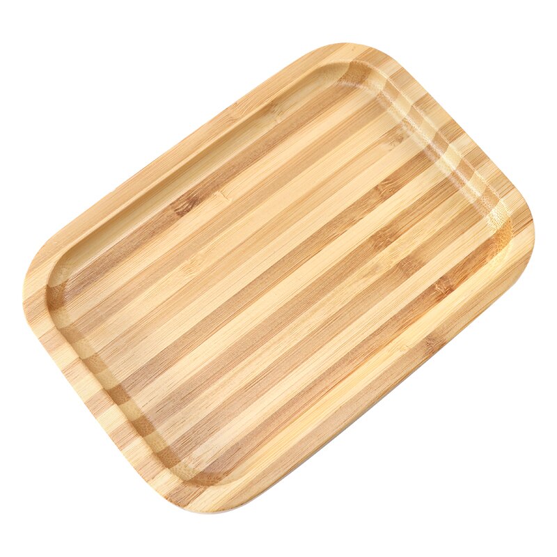 Bamboo Wood Rolling Tray Handmade Weed Herb Tobacco Multi functional Tray High Quality 18x12 6CM 1 - Rolling Tray Shop