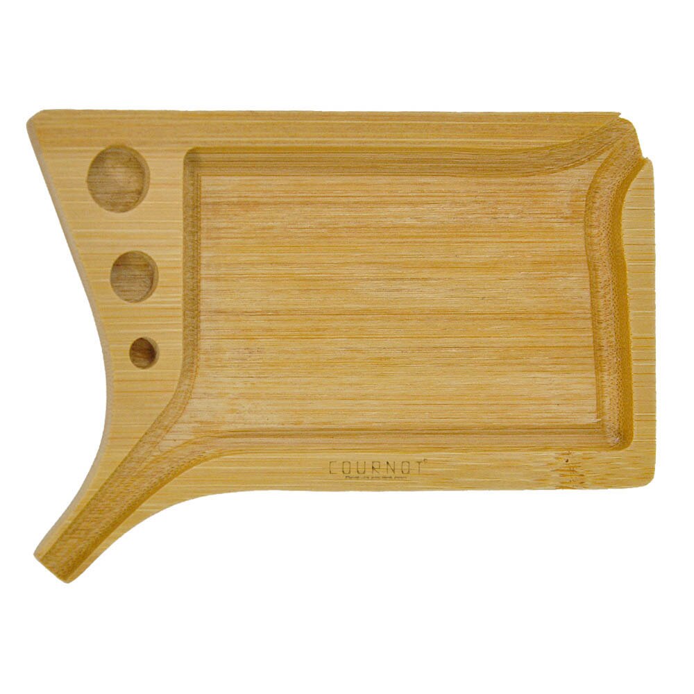 HONEYPUFF Bamboo Wood Rolling Tray With Handmade Tray Multifunctional Tray 4 - Rolling Tray Shop
