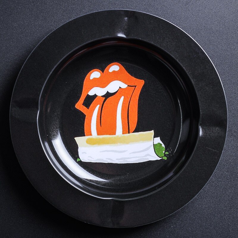 Metal Tobacco Herb Rolling Tray Cigarette Paper Rolling Tray Plate Cigar Cigarette Ashtray Discs for Smoke 5 - Rolling Tray Shop