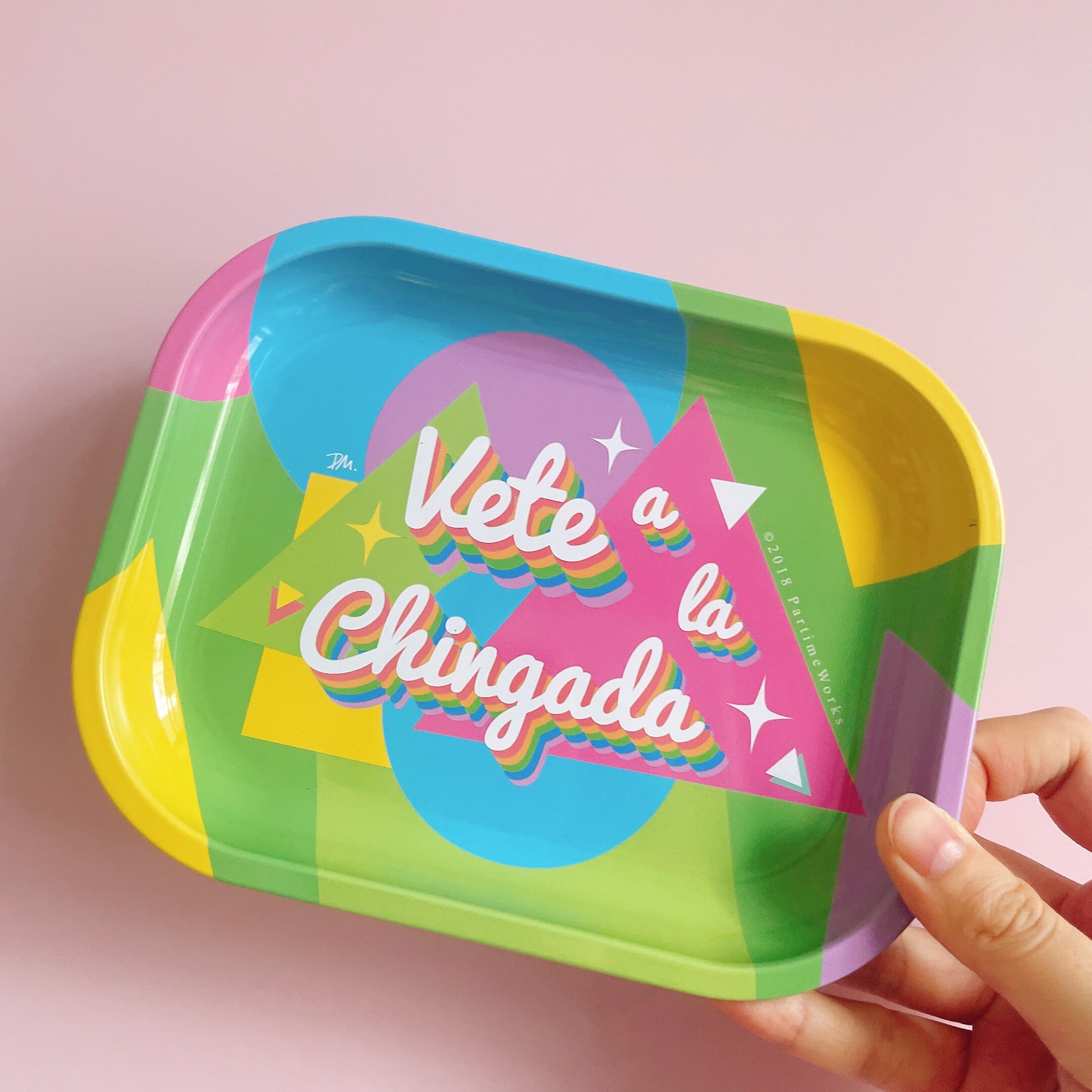 Rolling Tray 140 180MM Girly Rolling Accessories 2 - Rolling Tray Shop