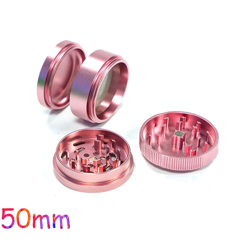 Rolling Tray Set 8PCS Pink Grinder Tinplate Plate Combo Cigarette Tray Smell Proof Stash Box Kit 4 - Rolling Tray Shop