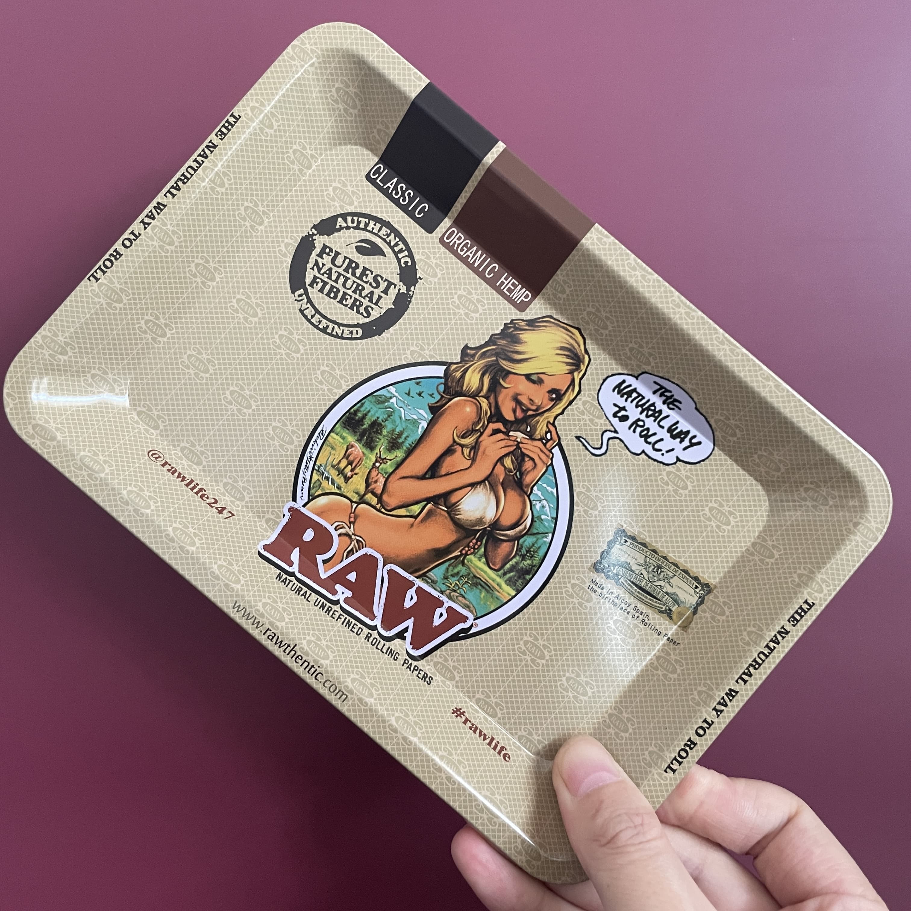 Rolling Tray Tobacco Smoking Accessories 7 5in 4 - Rolling Tray Shop