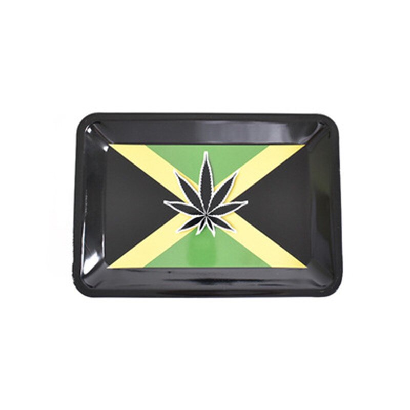 Tobacco Rolling Tray 18 12 5CM Herb Tobacco Tinplate Plate Smoking Accessories Cigarette Rolling Tray For 5 - Rolling Tray Shop