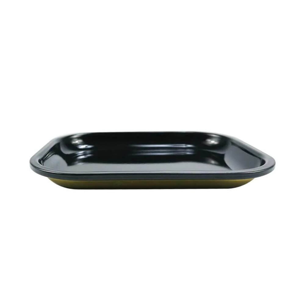 Tobacco Rolling Tray 18 14cm Metal Cigarette Smoking Tray Herb Tobacco Tinplate Plate Grinder Tools 4 - Rolling Tray Shop